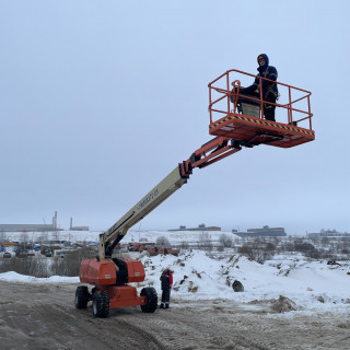 Аренда телескопического подъемника JLG 860SJ