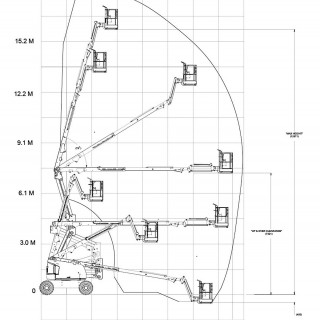 Коленчатый подъемник JLG 520AJ