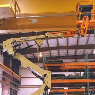 Аренда коленчатого подъемника JLG E400AN