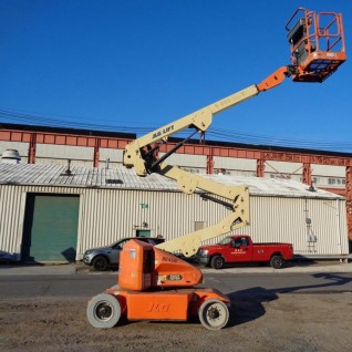 Аренда коленчатого подъемника JLG E400AN